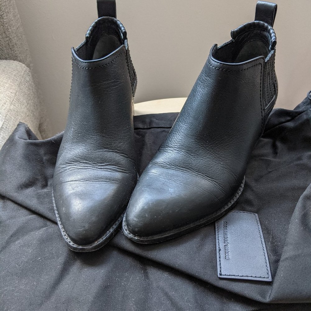 Alexander Wang Kori Booties Rose Gold Size 6